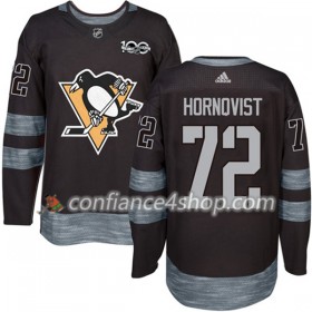 Adidas Maillot de Hockey Pittsburgh Penguins Patric Hornqvist 72 1917-2017 100th Anniversary Noir Authentic - Homme